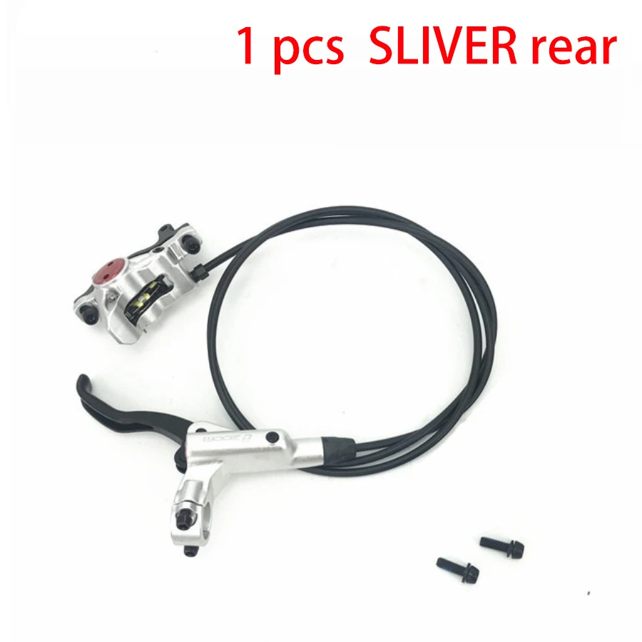 Silver rear 1 pcs Зум HB-875 горный велосипед гидравлический дисковый Тормозной Суппорт тормозной механизм горного велосипеда набор зажимов лучше, чем M315 M395 M447 W/n G3/HS1 ротор - Цвет: Silver rear 1 pcs