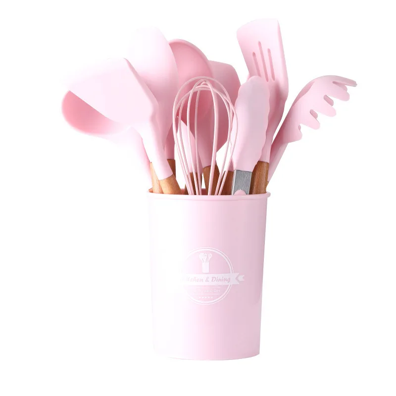 

Silicone Kitchen Accessories 11PCS Baking Tools Non-Stick Pan Can Be Used Storage Bucket For Kitchen Kitchenware Set Multifunc