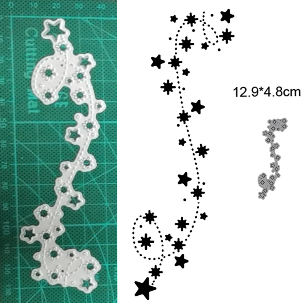 

A series of stars metal cutting dies scrapbook making greeting card craft embossed photo album decoration DIY paper cut die