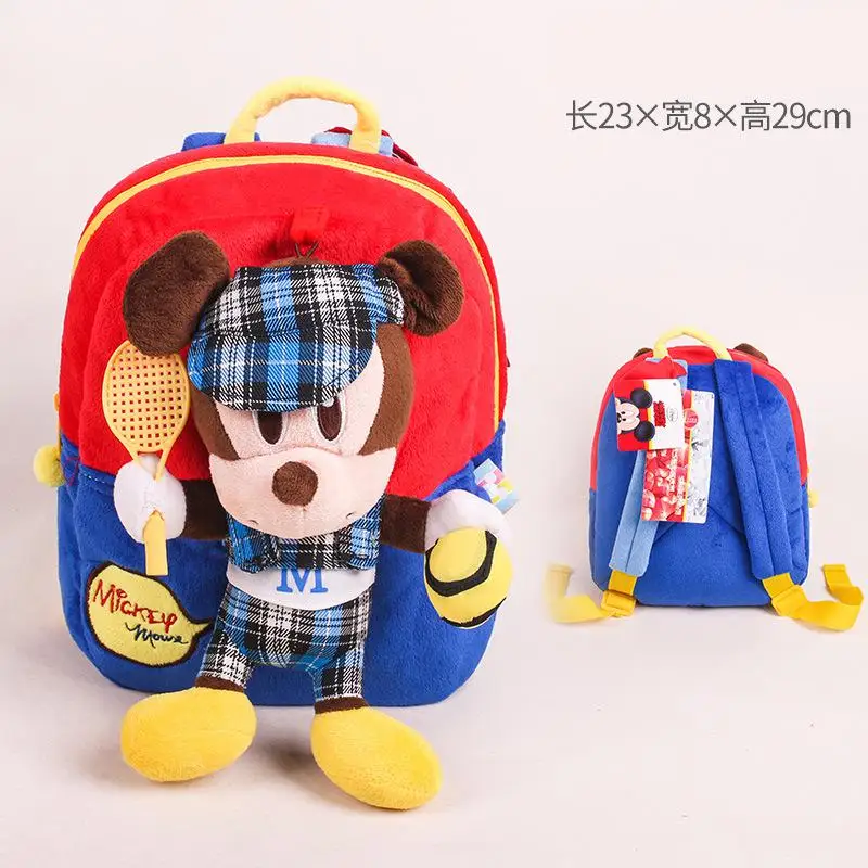 Оригинальный новый детский рюкзак Disney для детского сада 2-3-5 лет милый мультяшный
