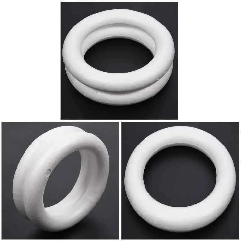 2 шт. EPS круглые кольца венки 25 см x 4 вечерние фестиваль Декор поставки