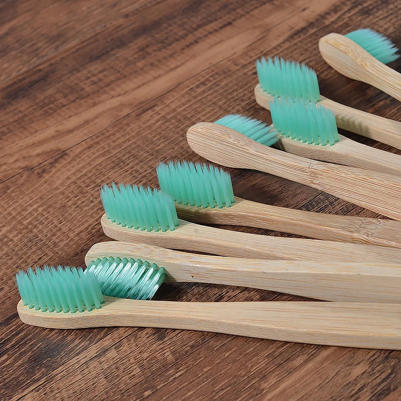

Bamboo Toothbrush Zero Waste Eco Friendly Products Vegan Health for Toothbrushes Charcoal Teeth Brush Oral Clean Oral Hygiene