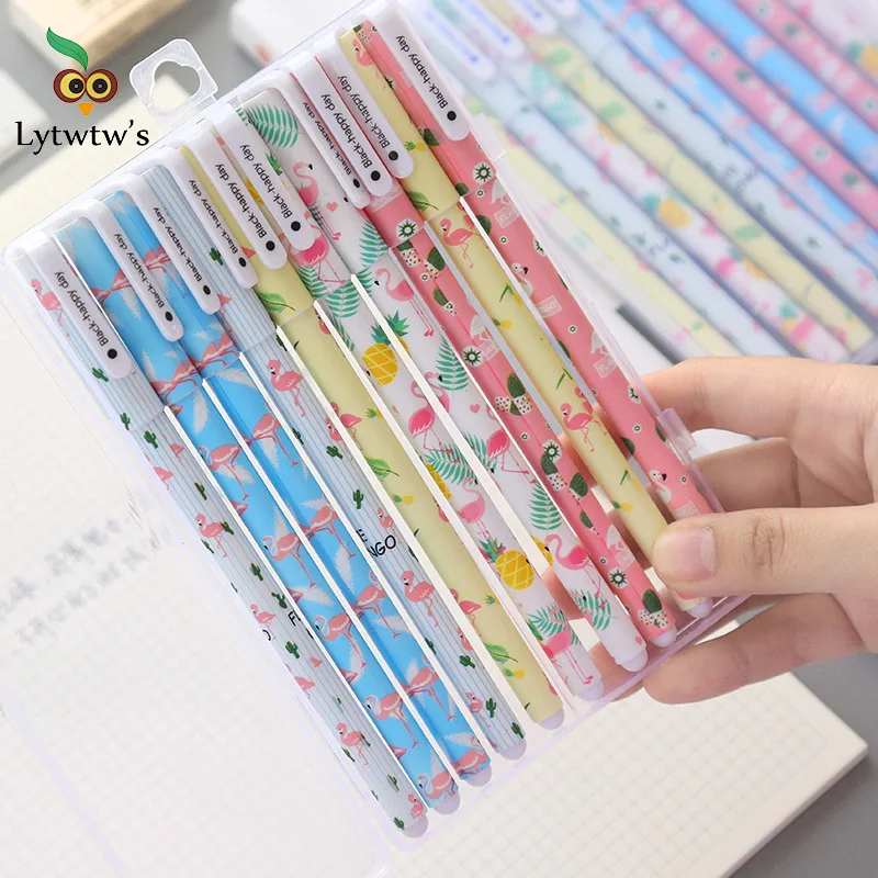 1 компл. Милая фотография Единорог Фламинго маркер канцелярские принадлежности