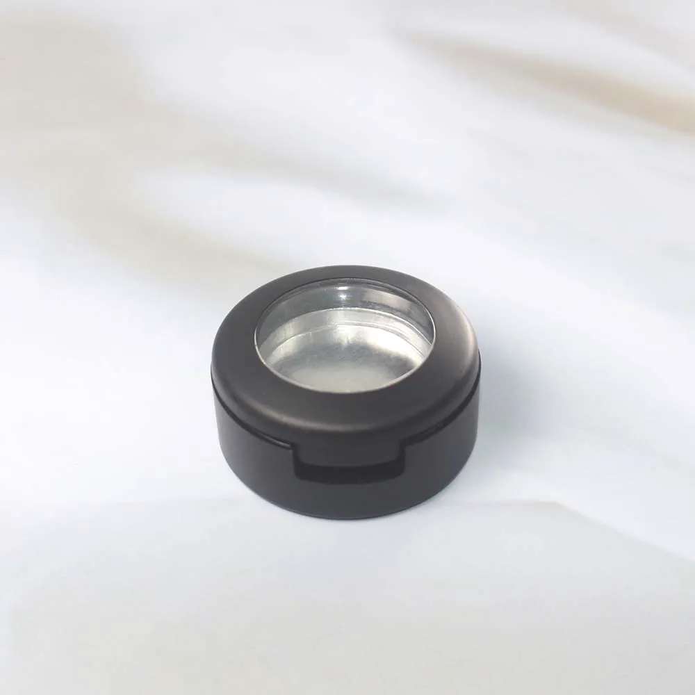 100 шт в упаковке круглый пустой пластиковый футляр для теней глаз диаметр 26 мм