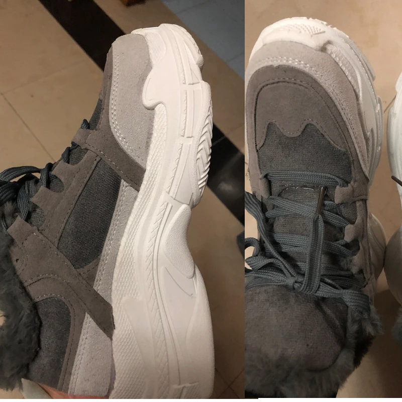 Новинка 2019 модная осенне-зимняя женская обувь Weweya повседневная на массивной