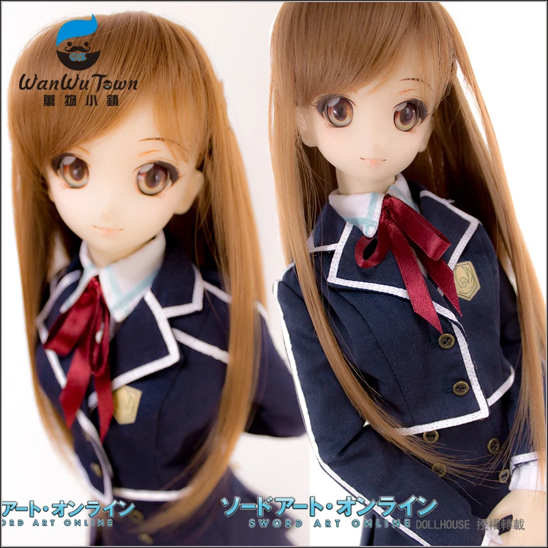 Косплей меч искусство онлайн Yuuki Асуна школьная форма Cos 1/3 1/4 BJD COS DD Кукла SD MSD одежда