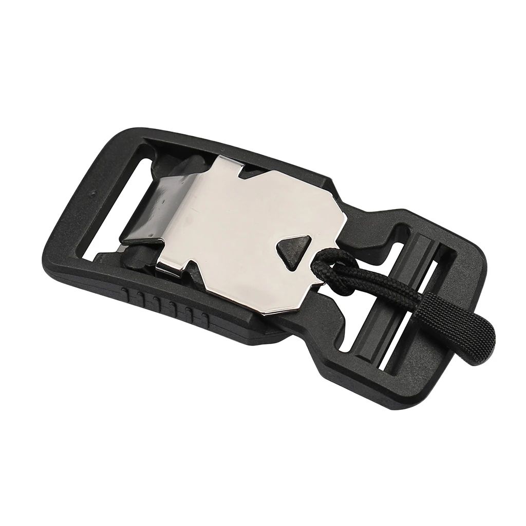 

Plastic Adjustable Webbing Buckle Molle Backpack Travel Kits For 25mm Strap