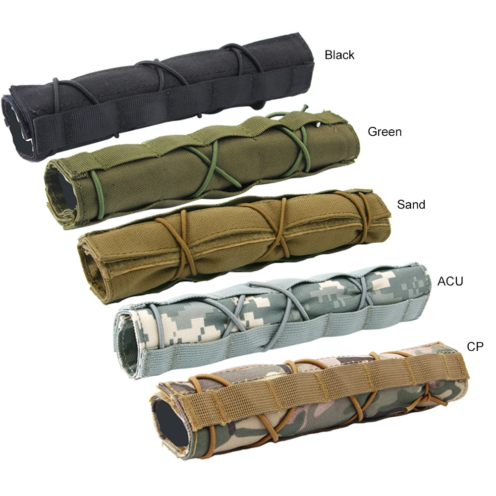 Silencer Suppressor Cover Heat Shield Sleeve Shooting Muffler Baffler Protector Wrap Covers Hunting Accessories | Спорт и