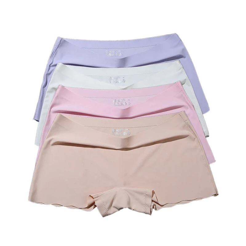 Женские безопасные короткие штаны боксеры женское нижнее белье трусы шорты юбка