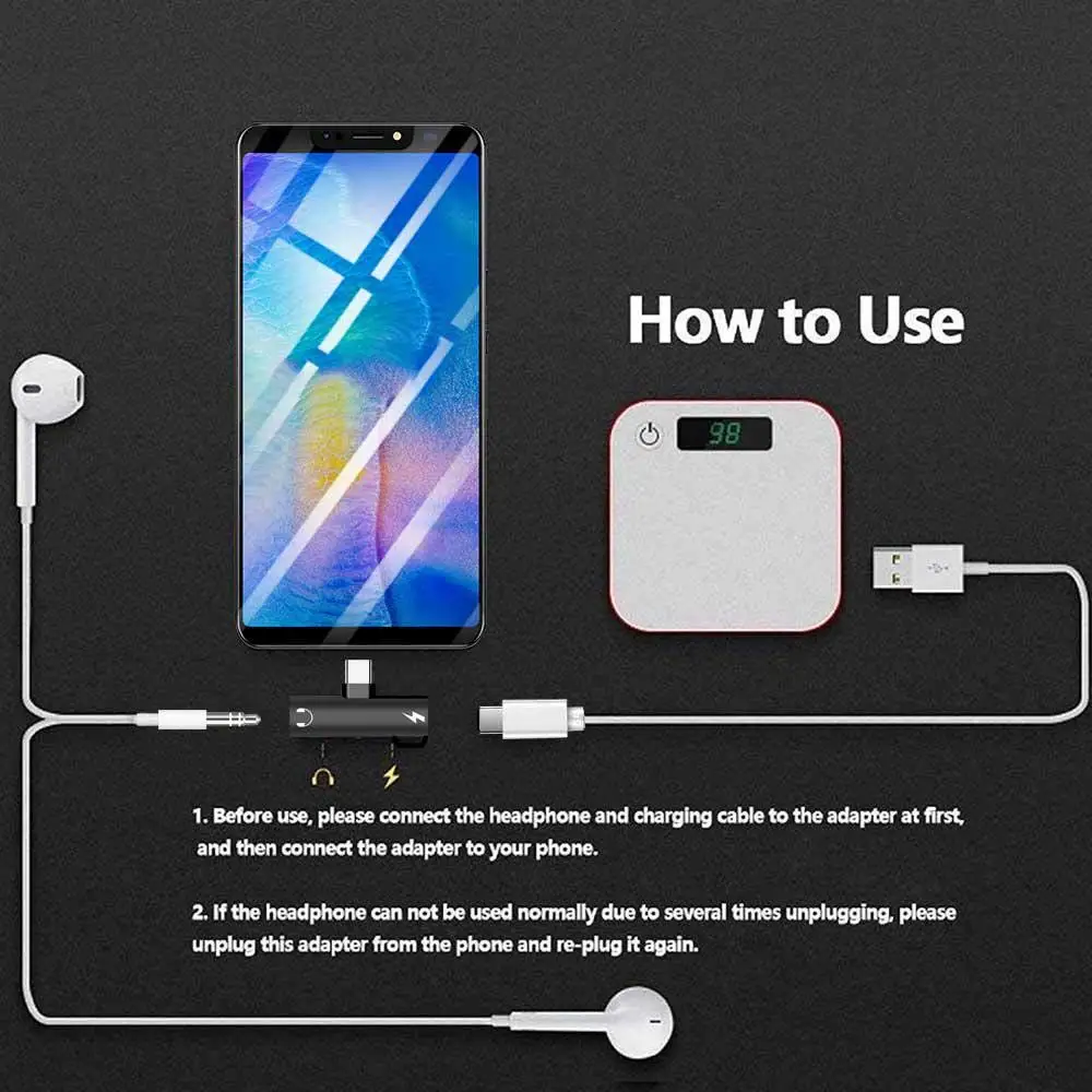 Cherie наушники типа C 3 5 мм Aux адаптер для оneplus Huawei samsung Зарядное устройство USB разъем