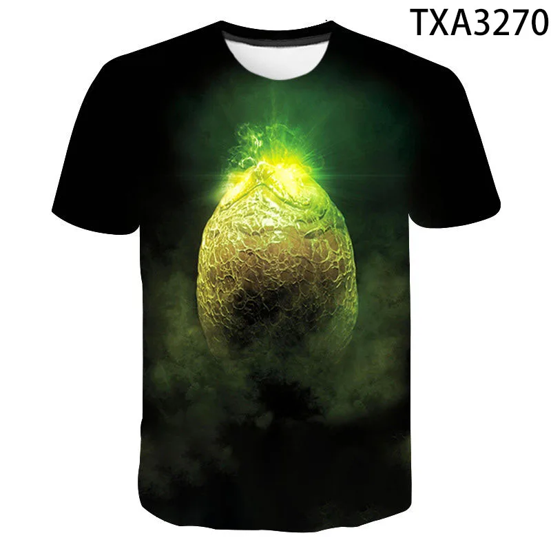 

3D Print Alien Movie T shirt Men Women Children Streetwear T-shirt Fashion Summer Short Slevee Cool Tops Clothing Casual Tee