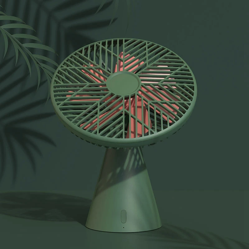

New Desktop Fan, Xiangye Desktop Big Leaf Fan USB Plug-in Portable Mute Mini Home Office Small Fan