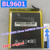 original 2400mah high quality battery bl9601 for fly fs522 cirrus 14fs518 cirrus 13 cell phone batteries