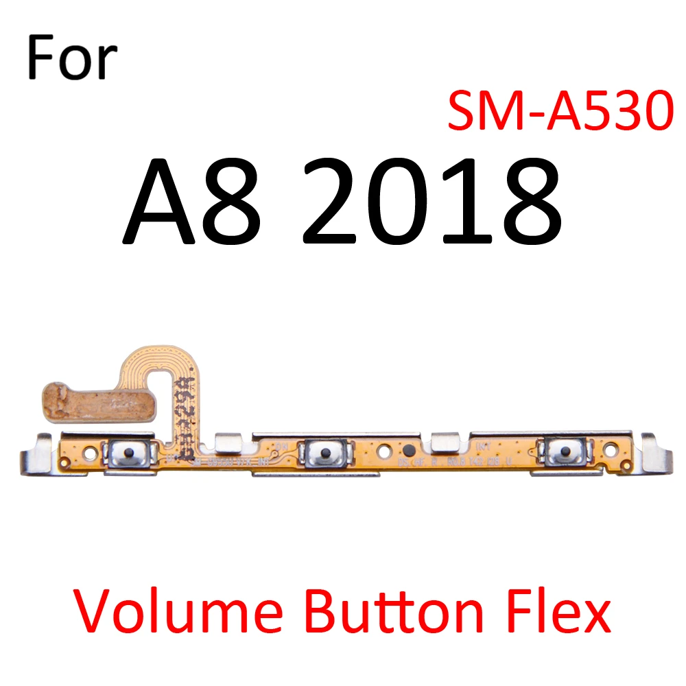 Гибкий кабель с кнопкой регулировки громкости для Samsung Galaxy A8 A6 A7 A5 A3 2018 2017 |
