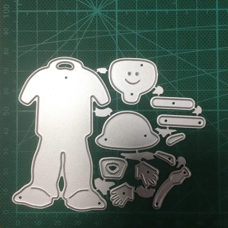 

craft dies Engineer Worker Cutting Dies Stencils For DIY Greeting Card Making Scrapbooking dies Metal Dies Nouveau Arrivage 2020