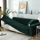 Бархатный плюшевый чехол на 1234 сиденья для дивана в гостиную, эластичный чехол для мебели, кушетки, шезлонг, угловой чехол для дивана, эластичный чехол