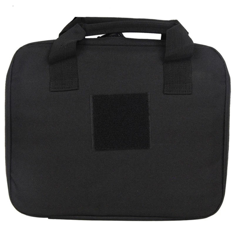 Black 1" тактический нейлон пистолет Carry Bag Портативный Военное Дело пистолет чехол мягкий прочный Пистолет Журнал Чехол - Цвет: Black