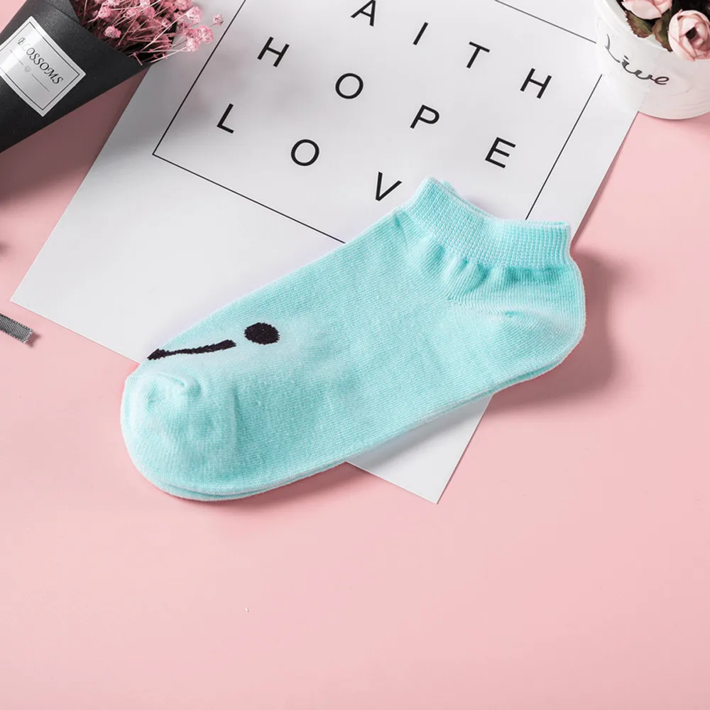 1 пара незаметных коротких носков карамельных цветов Модные женские