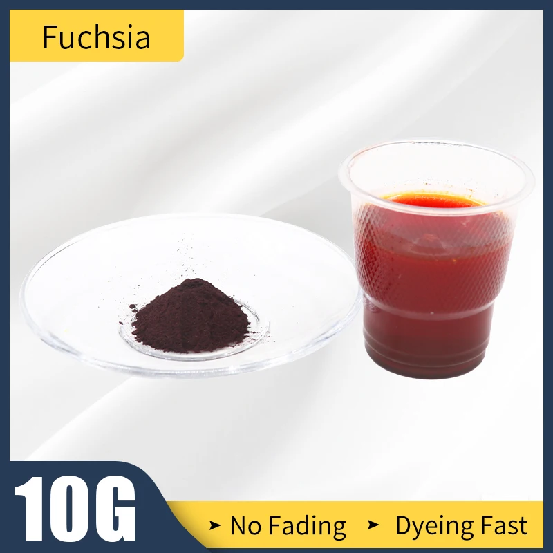 Фуксия кислота порошок краситель акриловые Краски ткань прямой Одежды