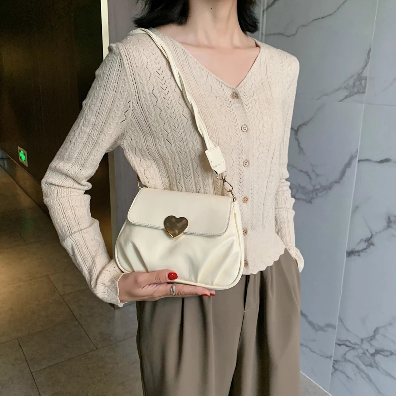 PU кожаные сумки шопперы для женщин модная сумка через плечо на руку конверт