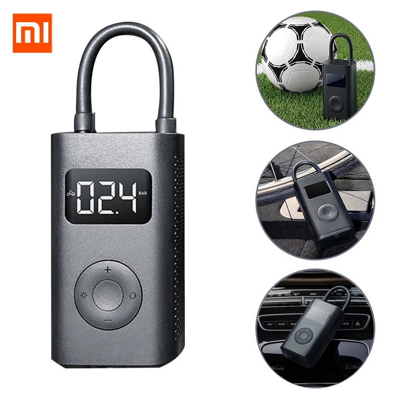 Xiaomi Mijia Портативный Умный Цифровой датчик давления в шинах Электрический насос