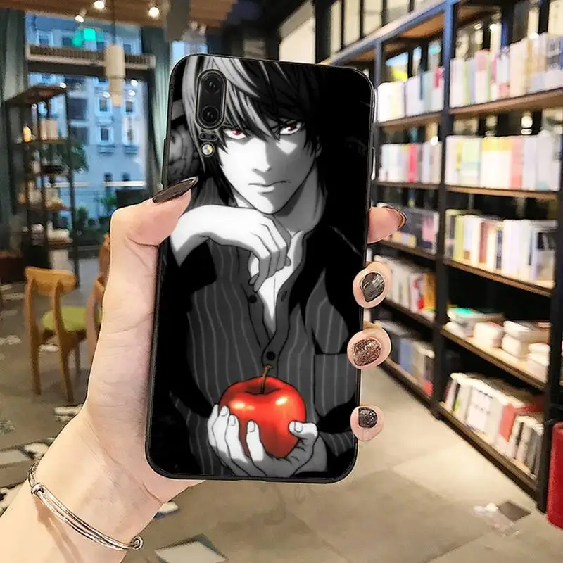 

Yagami Light DEATH NOTE Anime Phone Case For Huawei honor Mate P 10 20 30 40 Pro 10i 9 10 20 8 x Lite