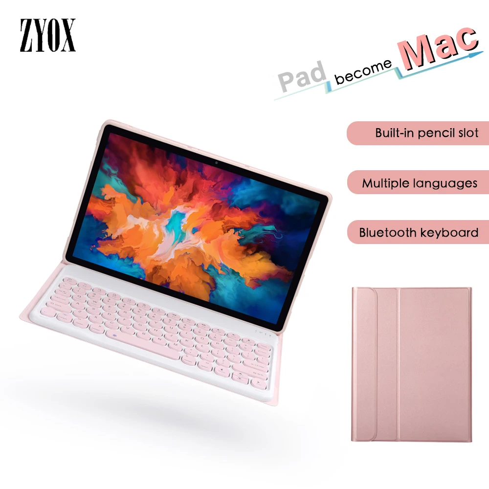 

For Lenovo Xiaoxin Pad Plus TB-J607F Wireless Keyboard Case For Pad Tab 11 Inch TB-J606F Tablet Protective Cover Accessories