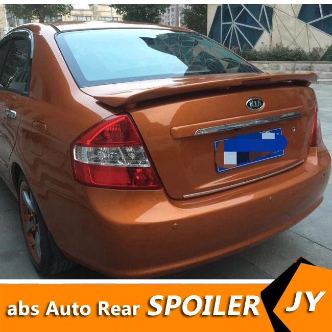 Спойлер для KIA Cerato 2007-2013 спойлер с светильник кой высококачественный материал ABS