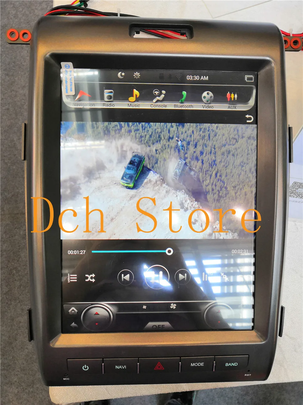 12 1 ''вертикальный tesla стиль Android 9 0 автомобильный DVD плеер GPS навигация радио для