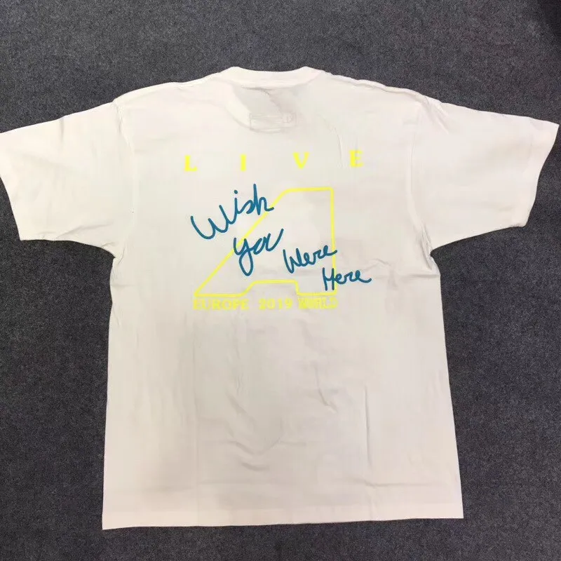 

Scott Astroworld Travis Europe Festival tour T Shirt Men Women High Quality 3D Printing Kanye Travis Scott ASTROWORLD T-shirts