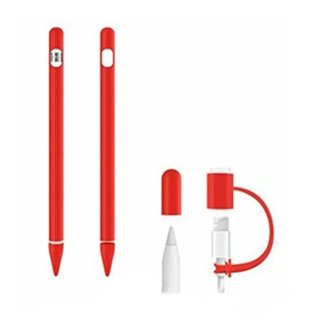 

Stylus Case Color Soft Silicone Touch Pen Protective Cover Suitable for Apple Pen Ipad Tablet Stylus Protective Cover