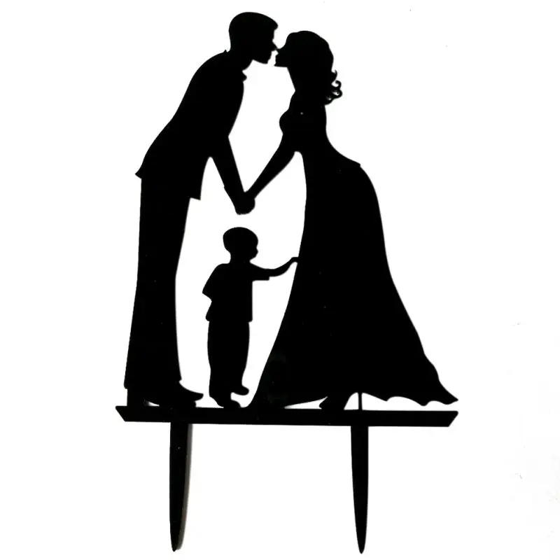 Принадлежности для свадебных церемоний пары Чай торты декоративные карты