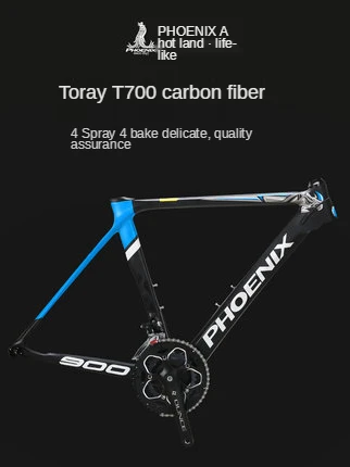 

Phoenlx Carbon Fiber Road Biker Change Kit 16/18/20 Speed 700c Men's Bike