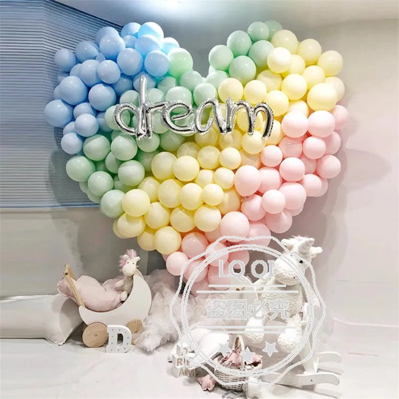 30 шт. Macarons Ballons пастельные вечерние воздушные шарики в виде леденцов 1 го 2 3 дня