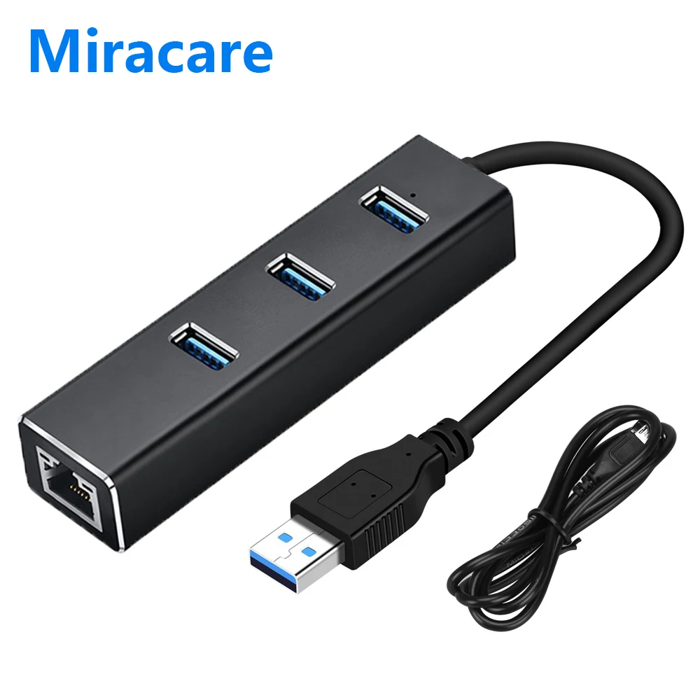 USB гигабитный Ethernet адаптер 3 порта 0 концентратор к Rj45 Lan сетевая карта для Macbook Mac