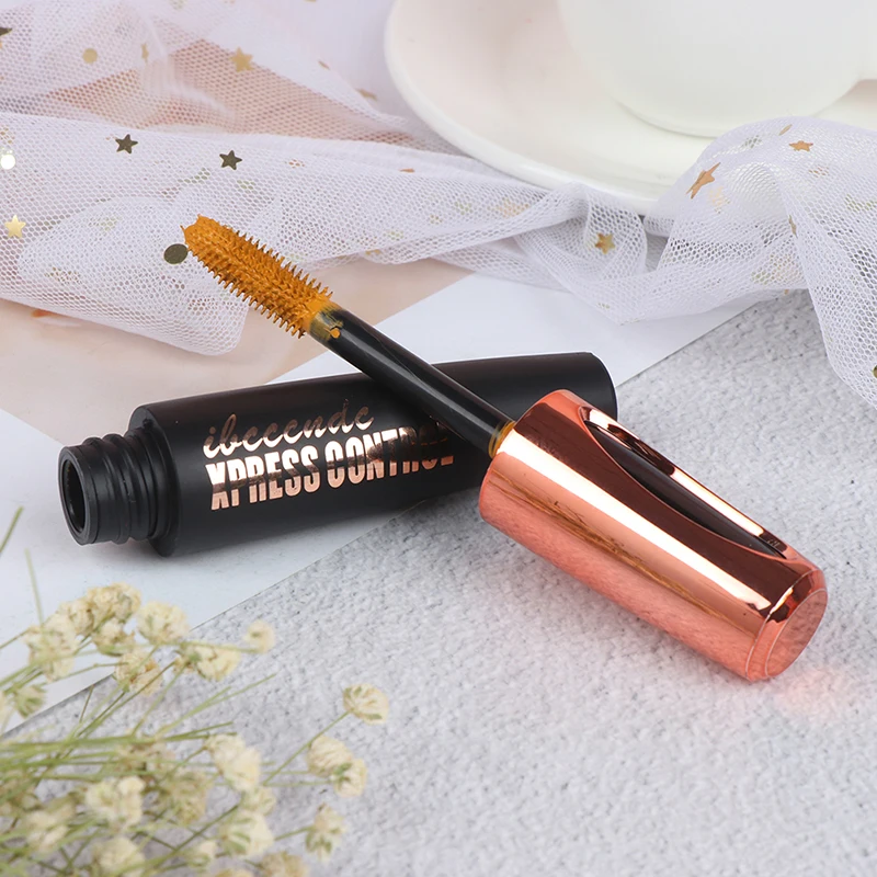 

4D Mascara Waterproof Mascara Makeup Eyelashes Thick Curling 4D Silk Fiber Mascara Professional Cosmetics