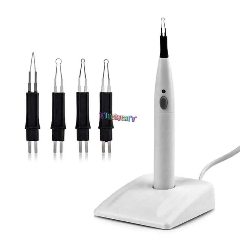 4 насадки полости рта Стоматологическая гуттаперча резинки зуб фрезы Эндо Gutta