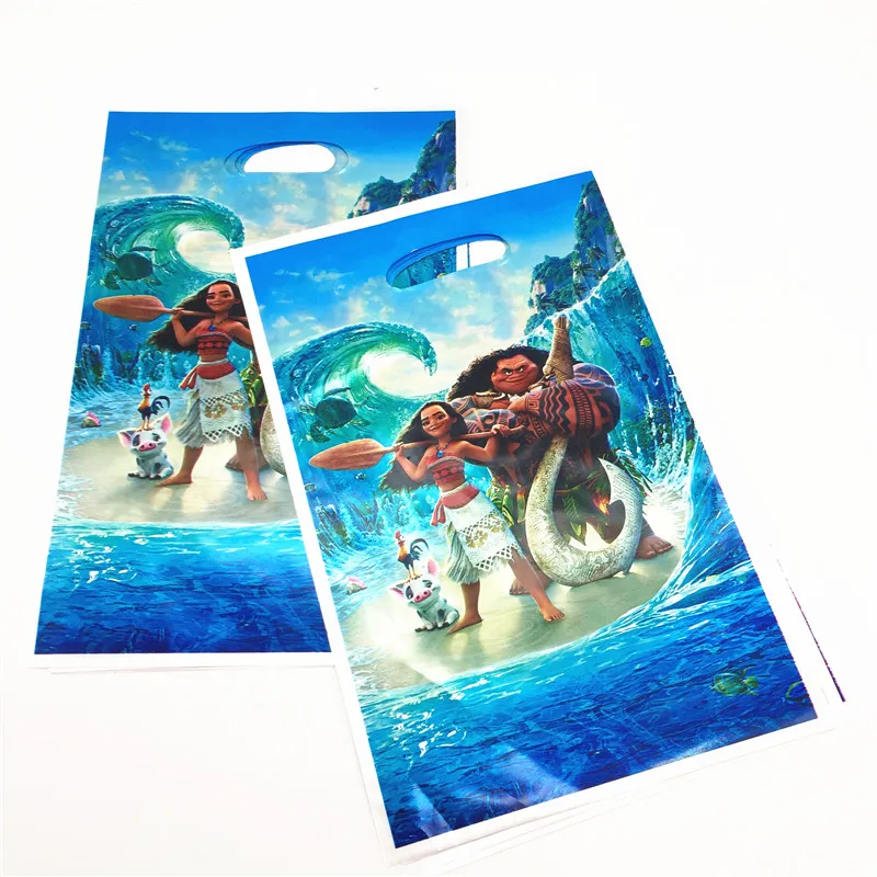 81 шт./лот Deluxe с мультипликационным принтом героями мультфильма Моана Тема из