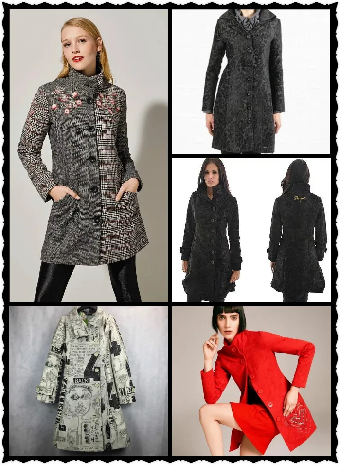 new More Spanish coats coats trench coats for women DESIGUAL
