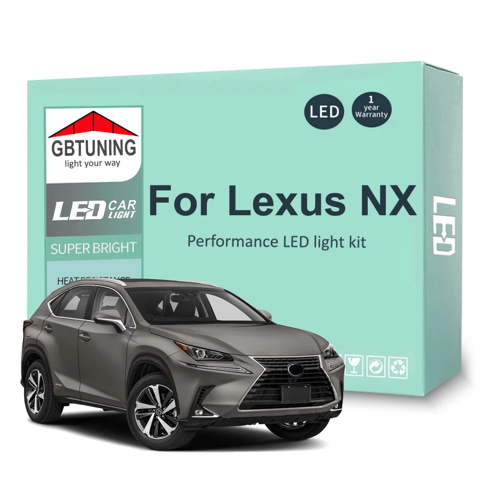 8 светодиодный т. светодиодные лампы для салона Lexus NX NX200 NX200t NX300h 2014 2015 2016 2017 |
