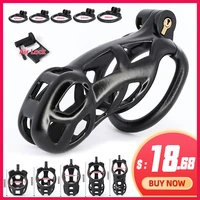 mamba 3d printing resin cobra cock cage penis sleeve lockable male chastity device penis rings adult games sex toys for men
