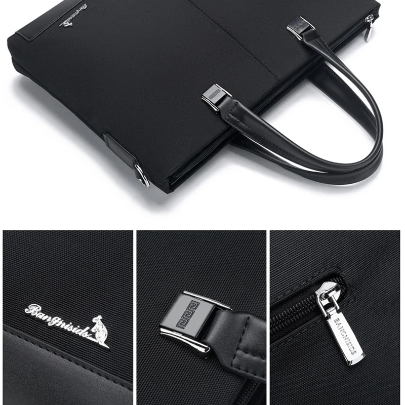 

Computer bag BANGNISIDAISHU Men's Handbag Business Bag Large Capacity Laptop Bag Adjustable Business Shoulder Bag