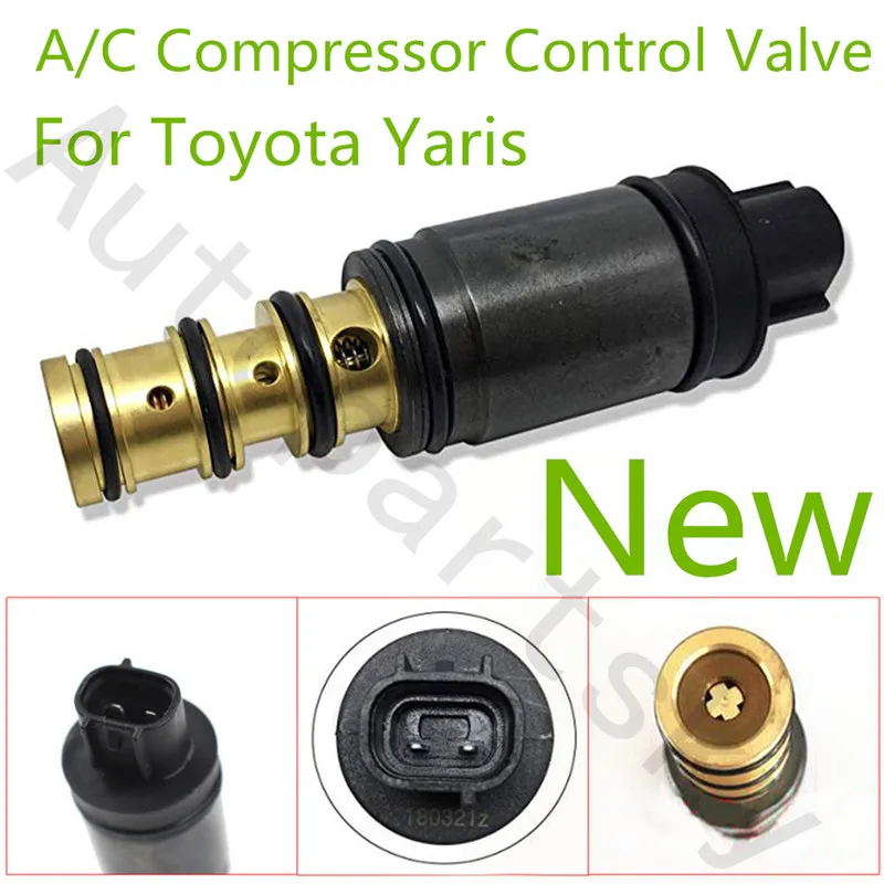 Новый регулирующий клапан для компрессора кондиционера Toyota Yaris 5SE09C 6SE12C 6SEU16 |