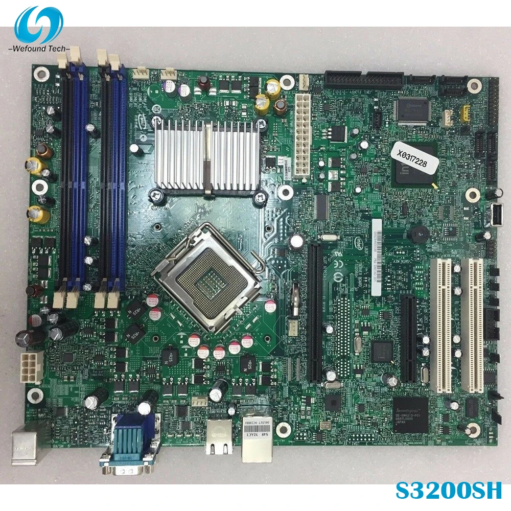 

100% Working Server Motherboard For Intel S3200SH 775 CPU Fully Tested