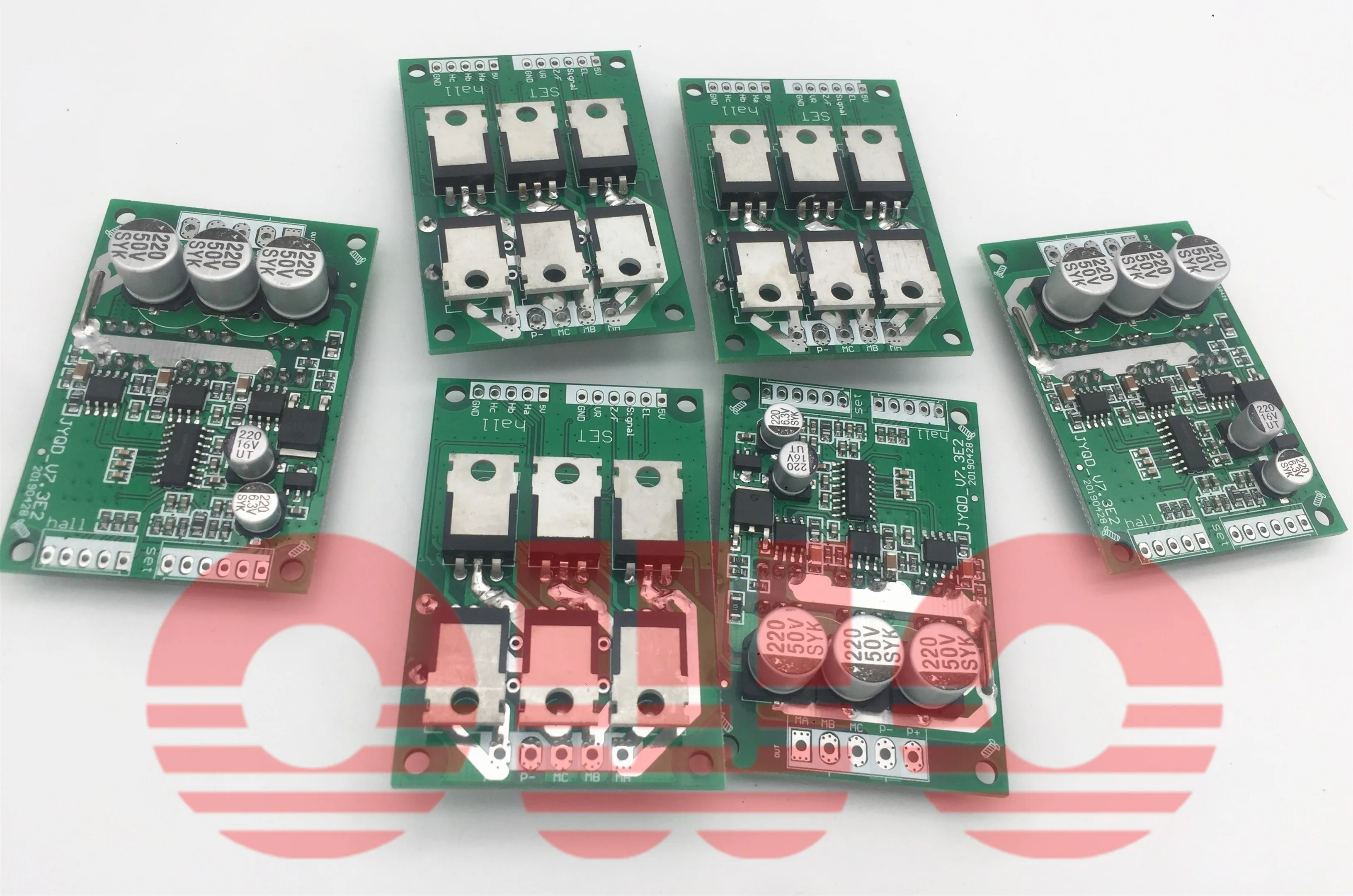 6 шт. 12 36VDC оригинальный JUYI Tech JYQD V7.3E2 bldc мотор Драйвер доска для датчика Холла