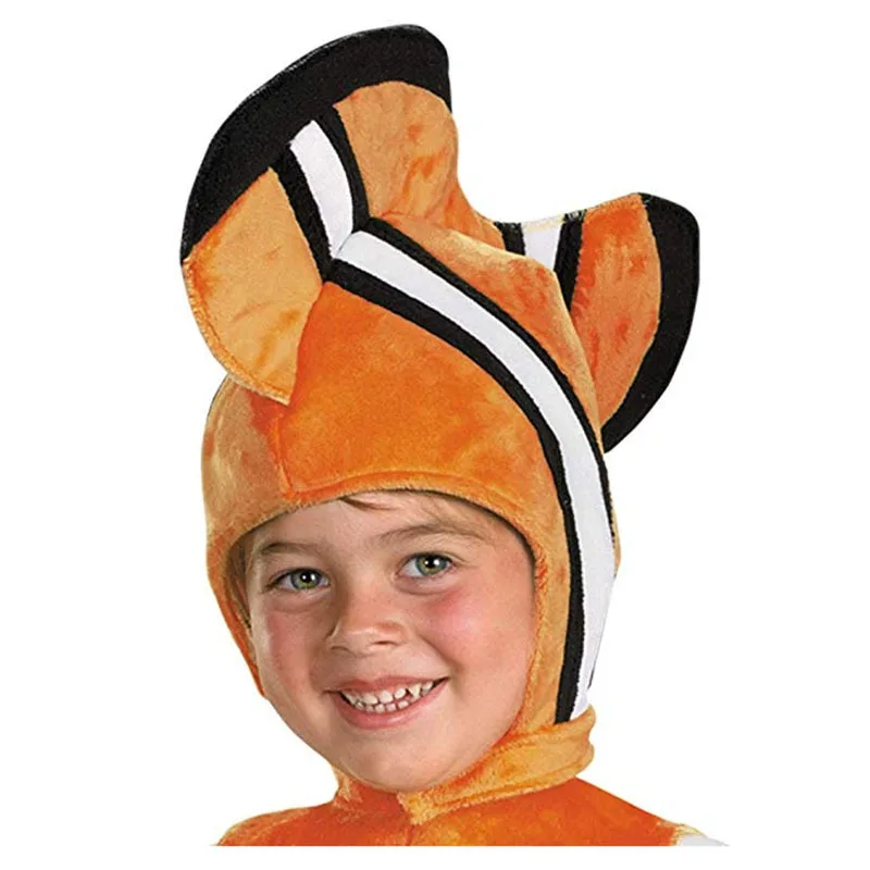 Новинка для малышей и детей постарше Детские клоун рыбка Немо костюмы из машинок