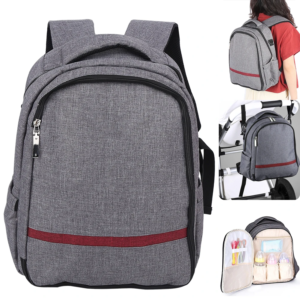 Изолированные детские сумки сумка для коляски мамы с крючками органайзер