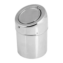 Ashtray Stainless Steel Car Ashtray Universal Cigarette Cylinder Holder Smoking Accessories cendrier voiture ashtray