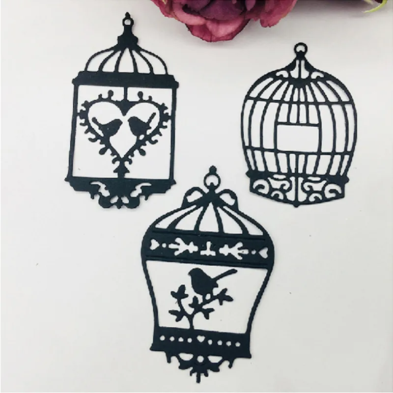 

metal cutting dies cut die mold bird birdcage DIY decoration Scrapbooking dies paper craft knife mould blade punch stencils dies