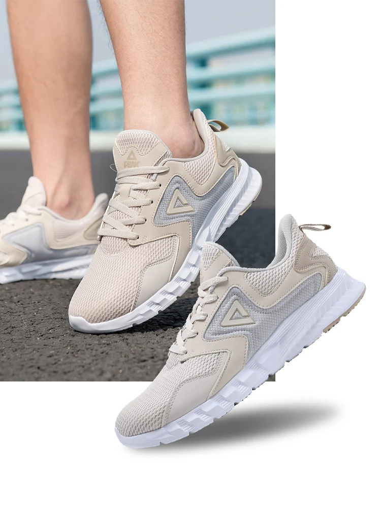 

Peak men's shoes 2021 new running shoes men's summer casual shoes men's genuine mesh breathable sports shoes
